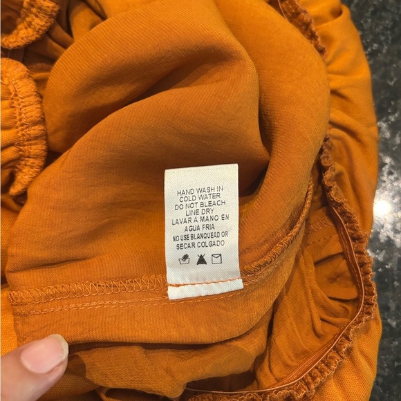 Chic Rust Jumpsuit - Picture 5 of 6